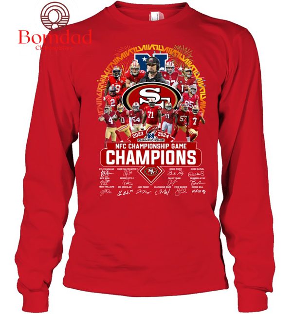 NFC Championship Game Champions 2024 49ers T Shirt