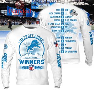 NFC Divisional Winners 2023 Detroit Lions Hoodie T Shirt