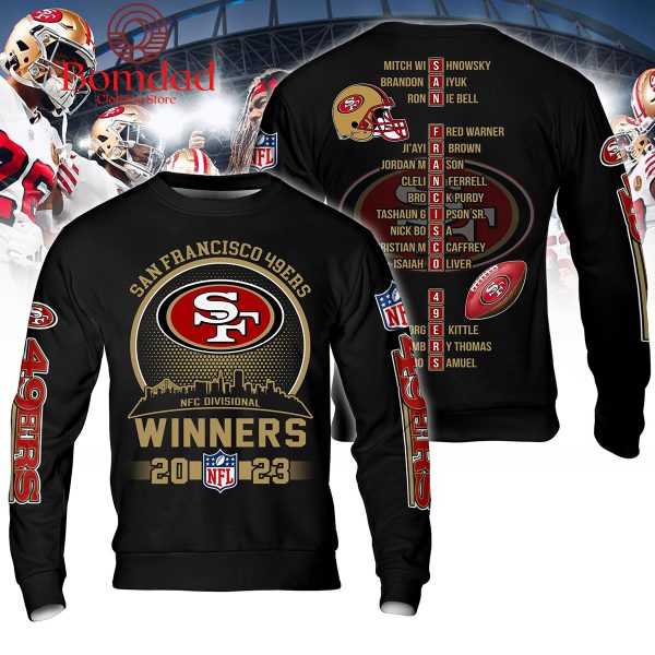 NFC Divisional Winners 2023 San Francisco 49ers Hoodie T Shirt