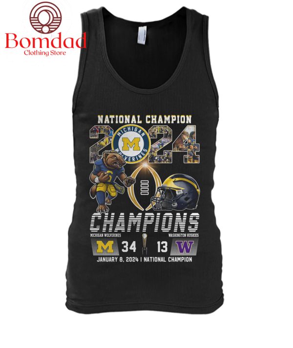National Champion 2024 Michigan Wolverines Beat Washington Huskies T Shirt