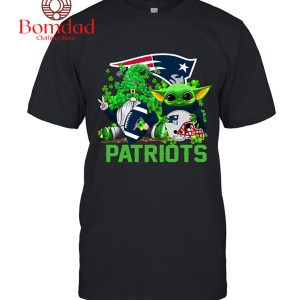New England Patriots Baby Yoda Happy St.Patrick’s Day Shamrock T Shirt