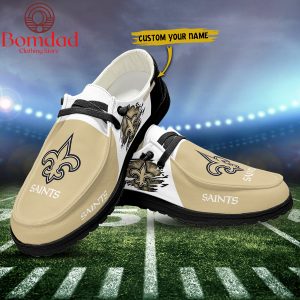 New Orleans Saints Personalized Sport Hey Dude Shoes