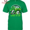 Philadelphia Eagles Baby Yoda Happy St.Patrick’s Day Shamrock T Shirt