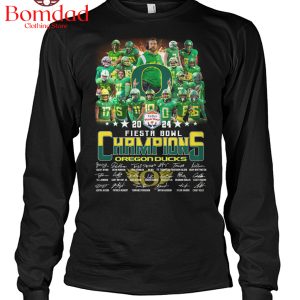 Oregon Ducks Fiesta Bowl Champions 2024 T Shirt
