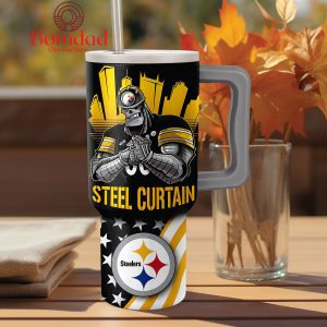 Pittsburgh Steelers Steel Curtain 40oz Tumbler