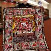Kansas City Chiefs 2024 Champions Fleece Blanket Quilt