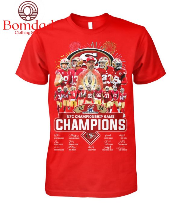 San Francisco 49ers NFC Champions 2024 T Shirt