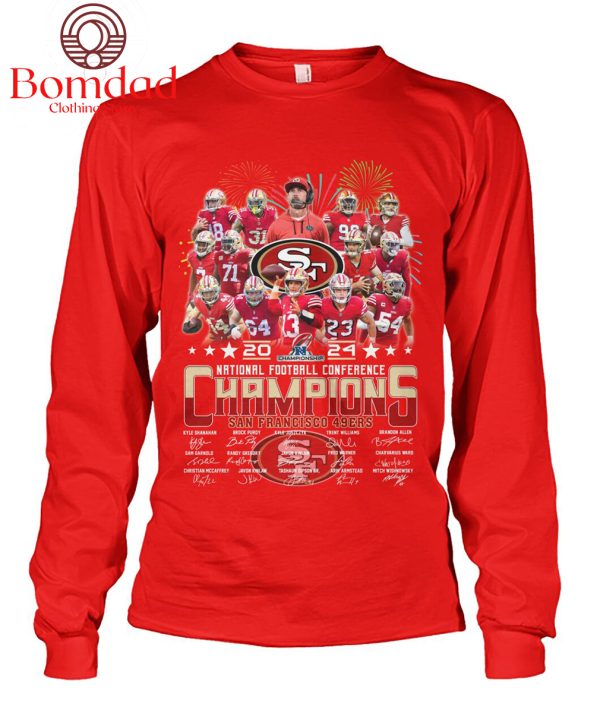 San Francisco 49ers National Football Conference Champions 2024 T Shirt