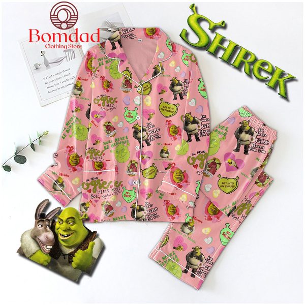 Shrek You’ll Never Be Mediogre Get Into My Swamp Pajamas Set