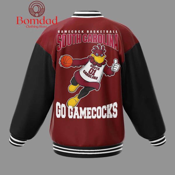 South Carolina Gamecocks Basketball Go Gamecocks Baseball Jacket