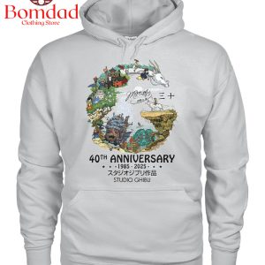 Studio Ghibli 40th Anniversary 1985 2025 T Shirt