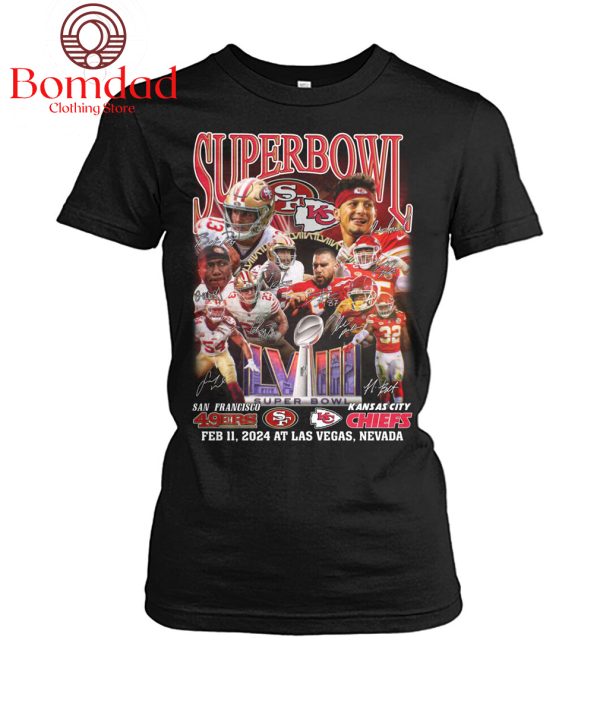 Superbowl 49ers And Chiefs At Las Vegas T Shirt