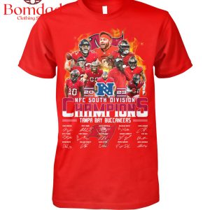 Tampa Bay Buccaneers NFC South Division Champions 2023 T Shirt