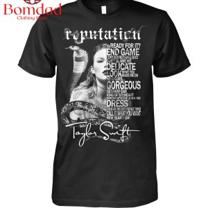 Taylor Swift Reputation Snake T Shirt