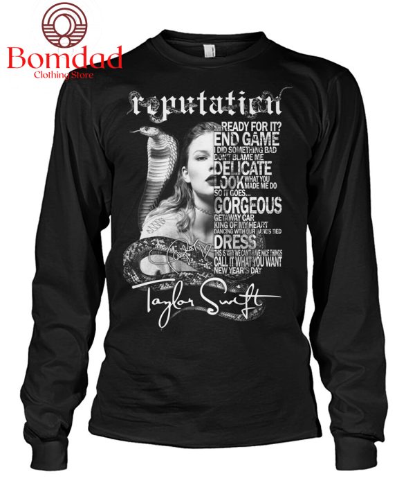 Taylor Swift Reputation Snake T Shirt