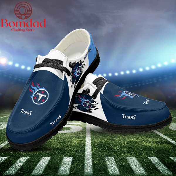 Tennessee Titans Personalized Sport Hey Dude Shoes