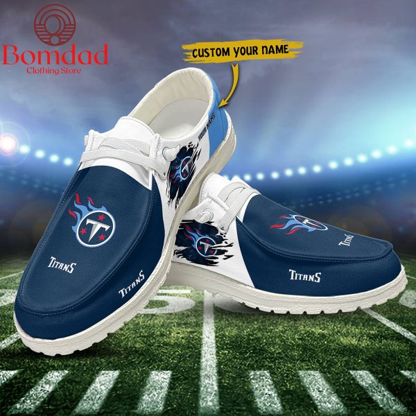 Tennessee Titans Personalized Sport Hey Dude Shoes