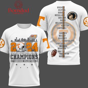 Tennessee Volunteers 2024 Citrus Bowl Champions Hoodie T Shirt