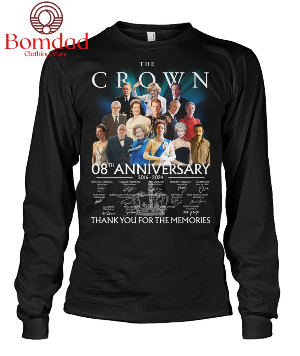The Crown 8th Anniversary 2016 2024 Memories T Shirt
