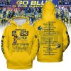 Michigan Wolverines Undefeated 2023 Perfect Season Navy Hoodie T Shirt