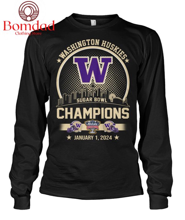 Washington Huskies Champions 2024 Allstate T Shirt