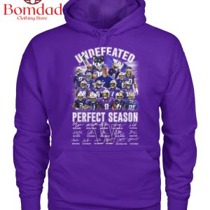 Washington Huskies Undefeated Perfect Season T Shirt