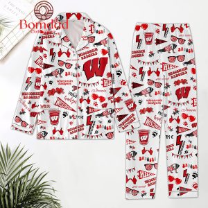 Wisconsin Badgers Proud Badgers Pajamas Set