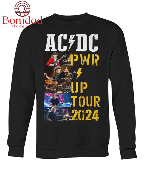 ACDC World Tour 2024 PWR T Shirt