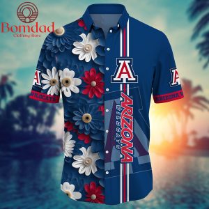 Arizona Wildcats Fan Flower Hawaii Shirts