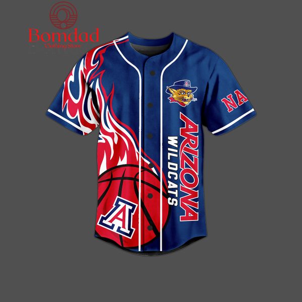 Arizona Wildcats Fan Loyal Personalized Baseball Jersey