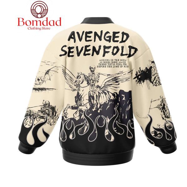 Avenged Sevenfold Skull Fan Personalized Baseball Jacket