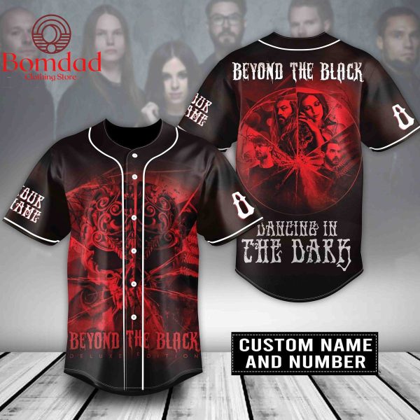 Beyond The Black Dancing In The Dark Personalized Baseball Jersey