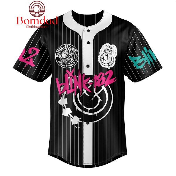Blink-182 Say Goodbye Personalized Baseball Jersey