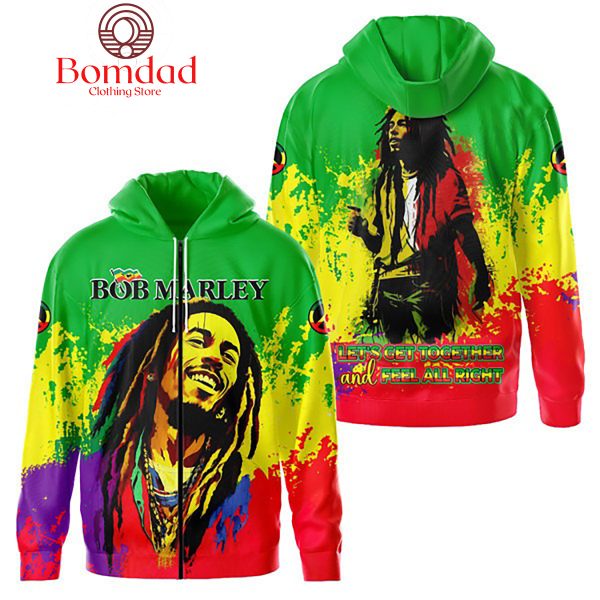 Bob Marley Let’s Get Together Fan Hoodie Shirts