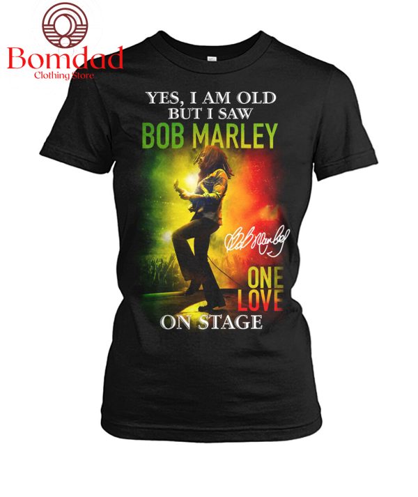 Bob Marley One Love On Stage T Shirt