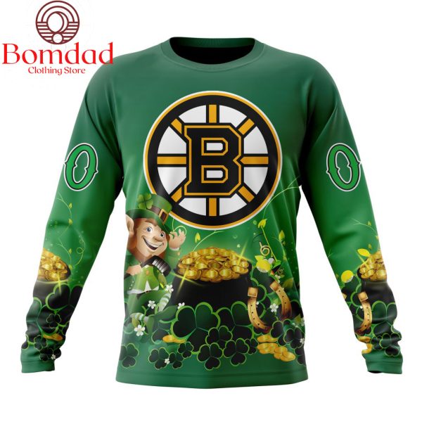 Boston Bruins St. Patrick’s Day Personalized Hoodie Shirts