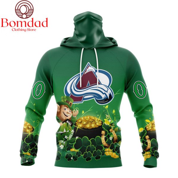 Colorado Avalanche St. Patrick’s Day Personalized Hoodie Shirts