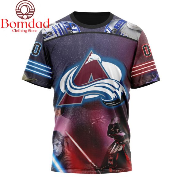 Colorado Avalanche Star Wars Collaboration Personalized Hoodie Shirts