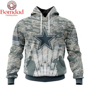 Dallas Cowboys Honor US Air Force Veterans Hoodie Shirts