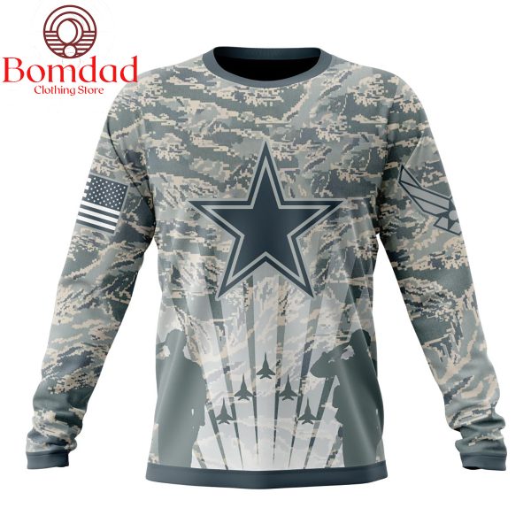 Dallas Cowboys Honor US Air Force Veterans Hoodie Shirts