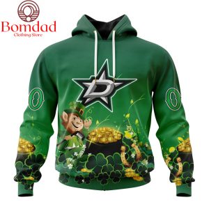 Dallas Stars St. Patrick’s Day Personalized Hoodie Shirts