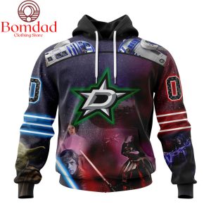 Dallas Stars Star Wars Collaboration Personalized Hoodie Shirts