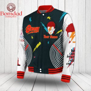 David Bowie We Can Be The Heroes Just For One Day Personalized Baseball Jacket
