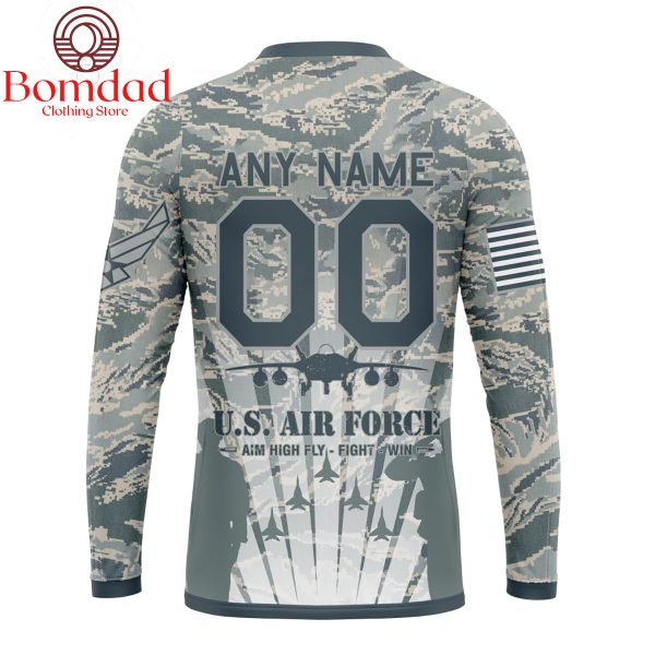 Denver Broncos Honor US Air Force Veterans Hoodie Shirts