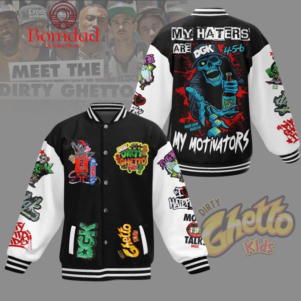 Dirty Ghetto Kids Meet Fan Baseball Jacket