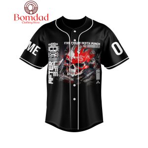 Five Finger Death Punch After Life Deluxe Personalized Baseball Jersey