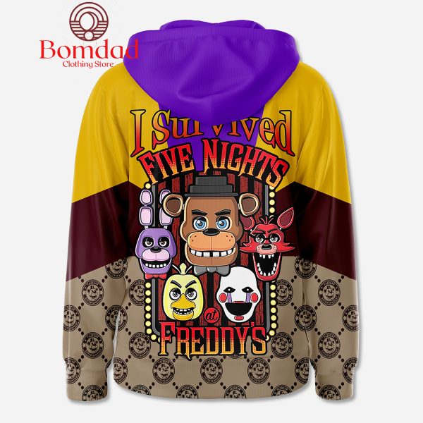 Five Nights At Feeddy I Survived Love Hoodie Shirts