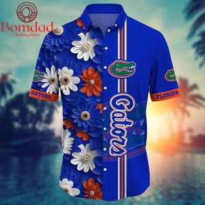 Florida Gators Fan Flower Hawaii Shirts