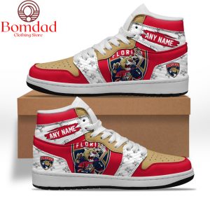 Florida Panthers Mascot Personalized Air Jordan 1 Shoes