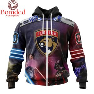 Florida Panthers Star Wars Collaboration Personalized Hoodie Shirts